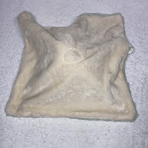 Kellytoy plush green dinosaur lovey security blanket - Picture 6 of 6